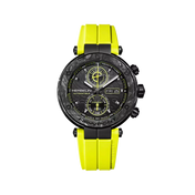 NEWPORT - CARBONE TITANE CHRONOGRAPHE - JAUNE