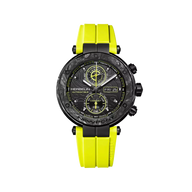 NEWPORT - CARBONE TITANE CHRONOGRAPHE - JAUNE