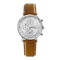 ⁣⁢INSPIRATION - CHRONOGRAPH - STÅL &amp; KAMELSKIND⁤⁣