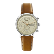 INSPIRATION - CHRONOGRAPHE - ACIER & CUIR