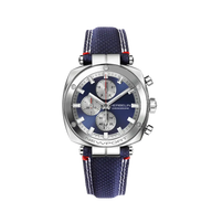 NEWPORT - HÉRITAGE CHRONOGRAPHE - ACIER & TEXTILE