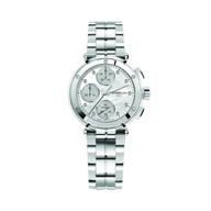 NEWPORT - CHRONOGRAPHE LADY - ACIER & DIAMANTS