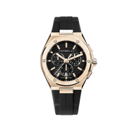 CAP CAMARAT - CHRONOGRAPHE - NOIR & PVD OR ROSE