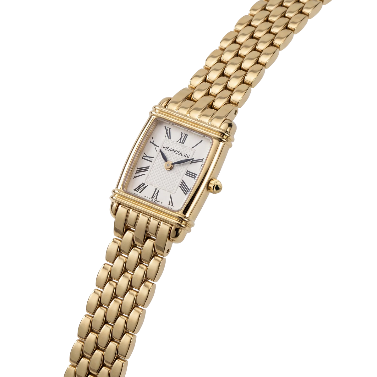 ⁣⁢ART DÉCO - QUARTZ - SÁRGAARANY PVD DUPLA SZÍJ⁤⁣