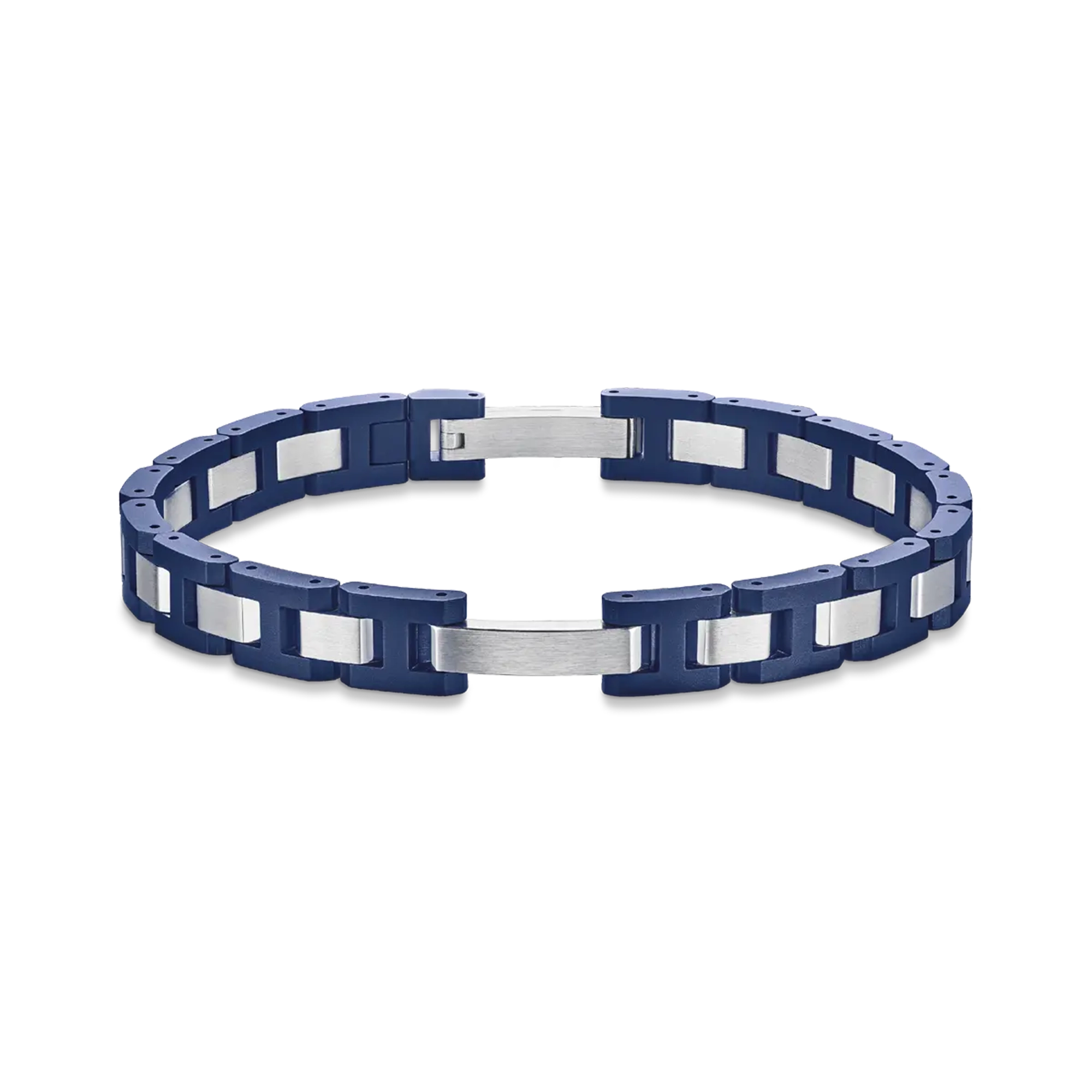 Bracelet Cap Camarat en céramique bleue