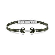 BRACELET AMARRAGE - ACIER - KAKI
