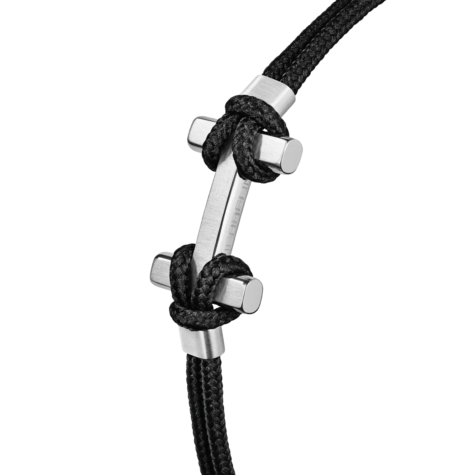 Détail du bracelet Amarrage, acier