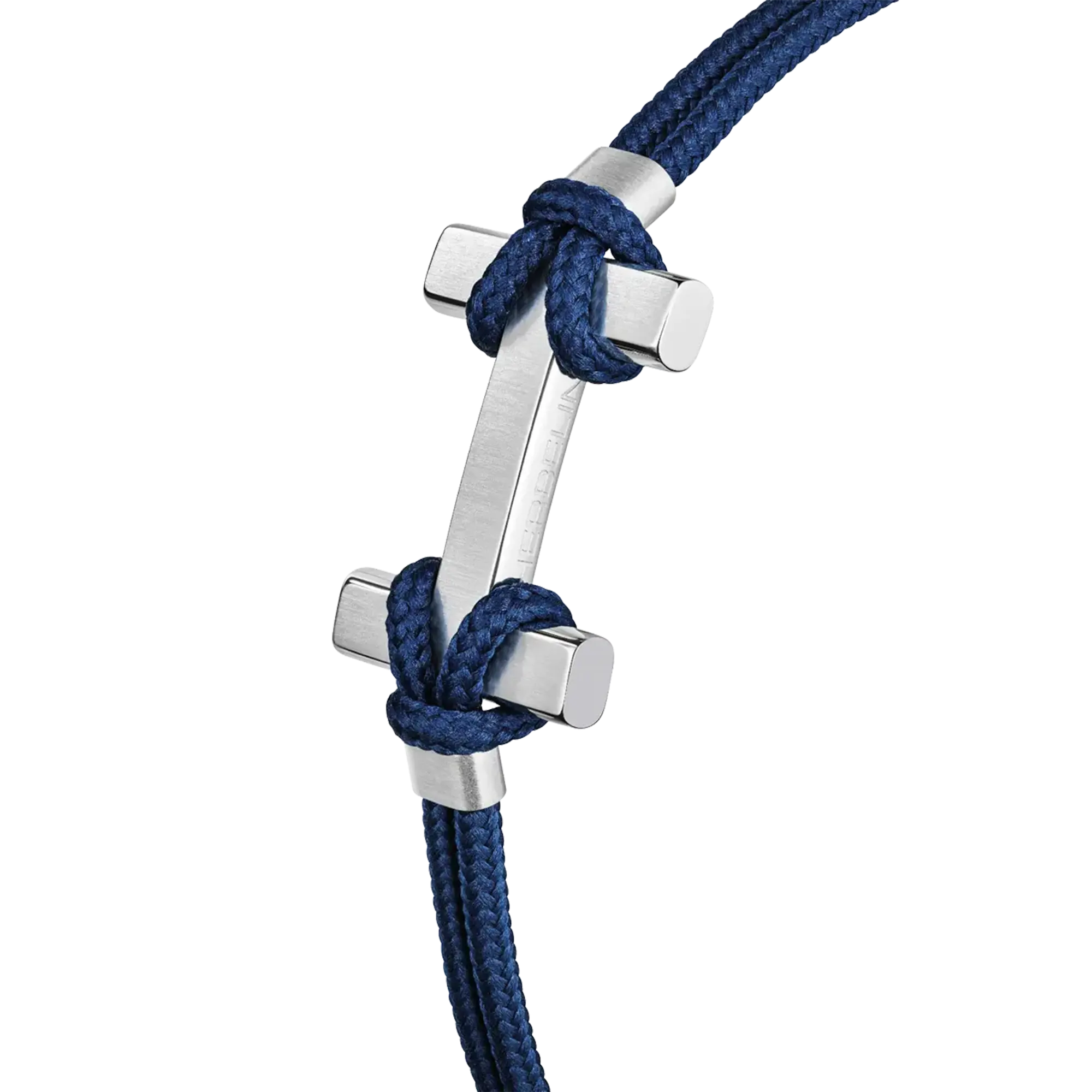 Détail du bracelet Amarrage, acier