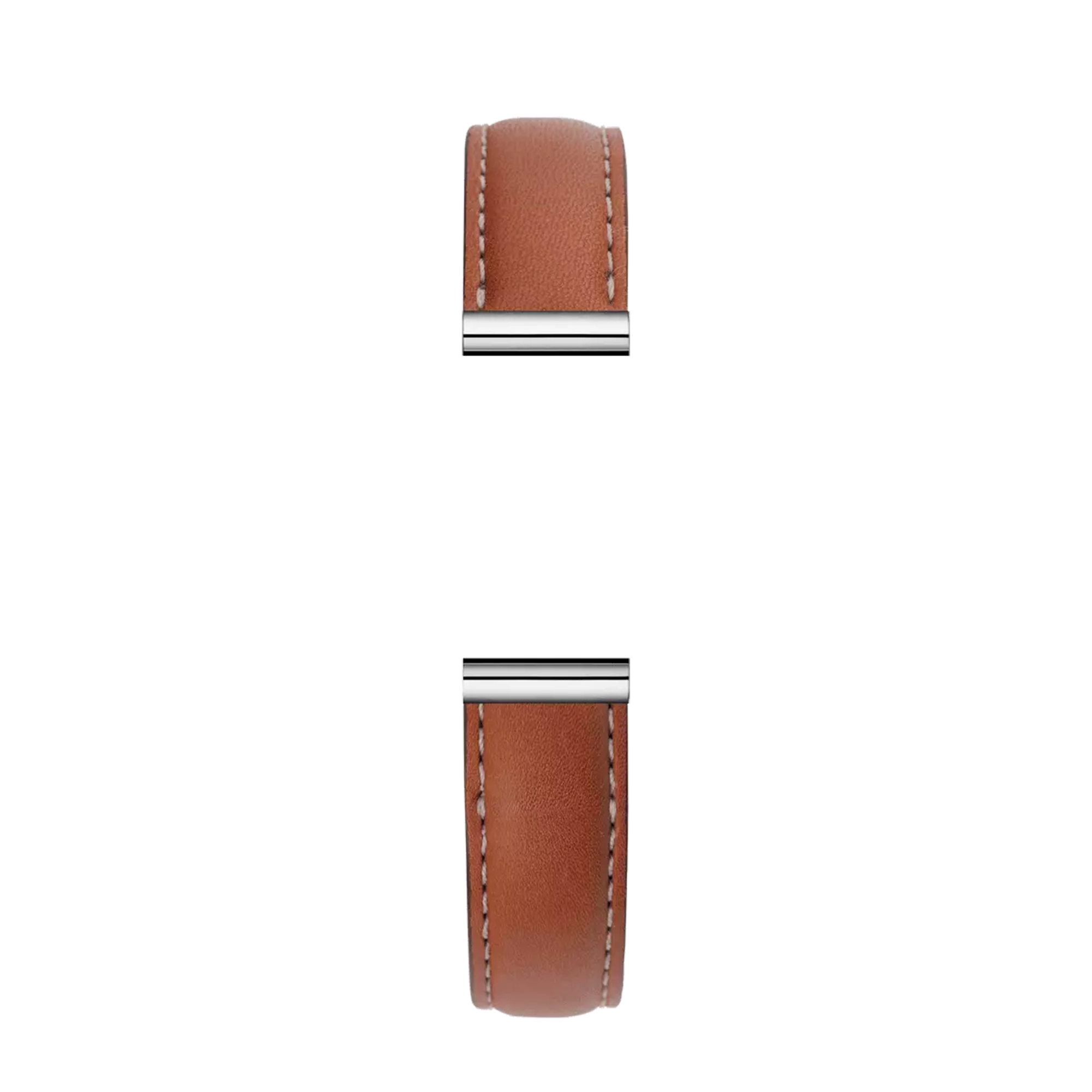 Bracelet Antarès simple en cuir camel
