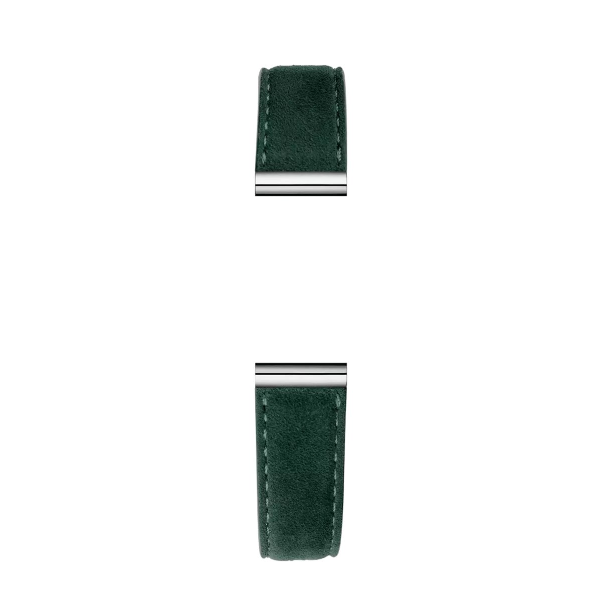 ⁣⁢Brazalete Antarès simple de piel verde⁤⁣