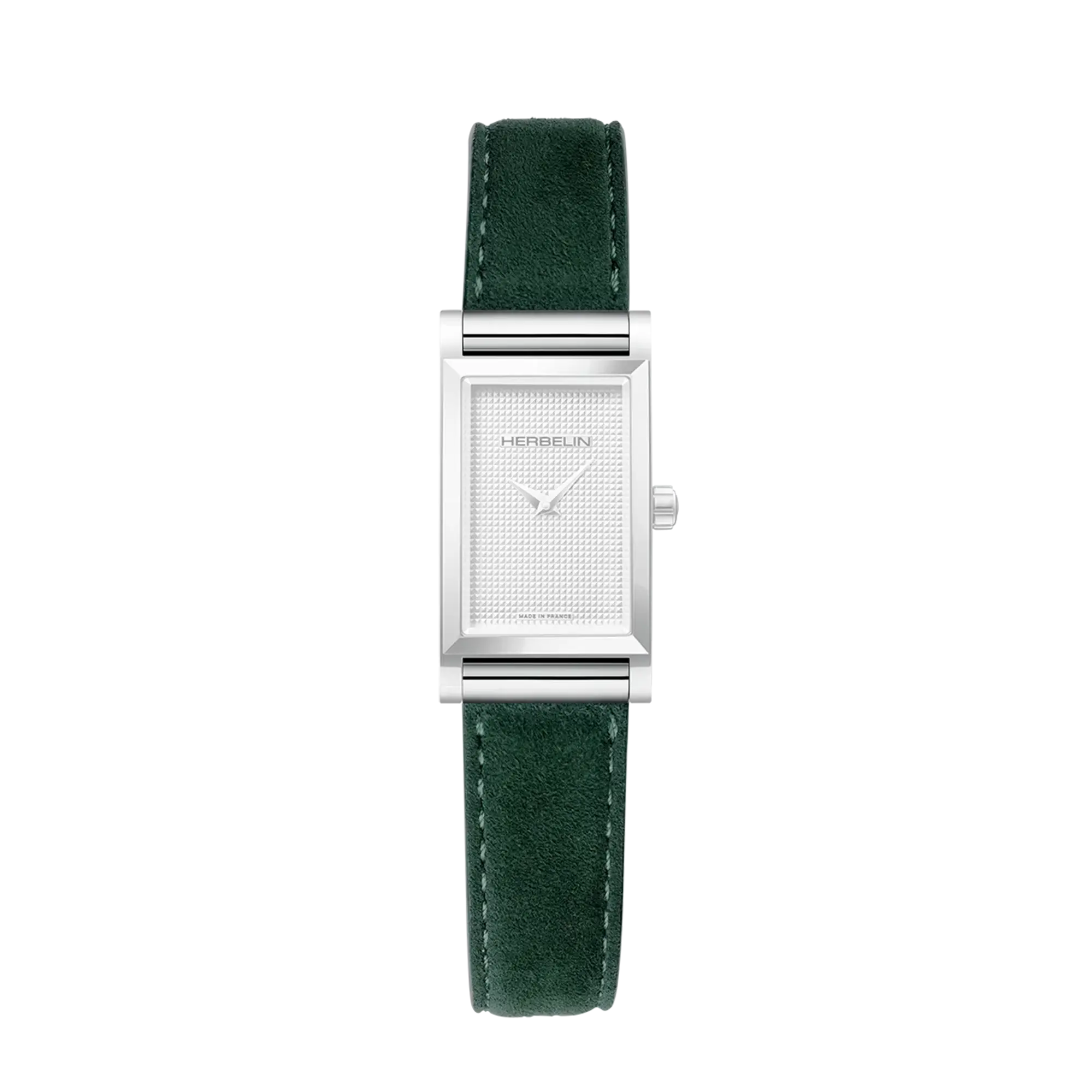 Bracelet Antarès simple en cuir vert