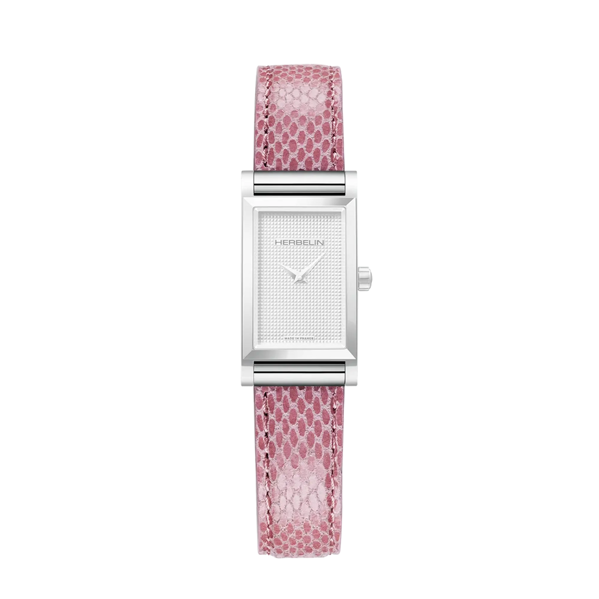 ⁣⁢Brazalete Antarès sencillo en piel rosa⁤⁣