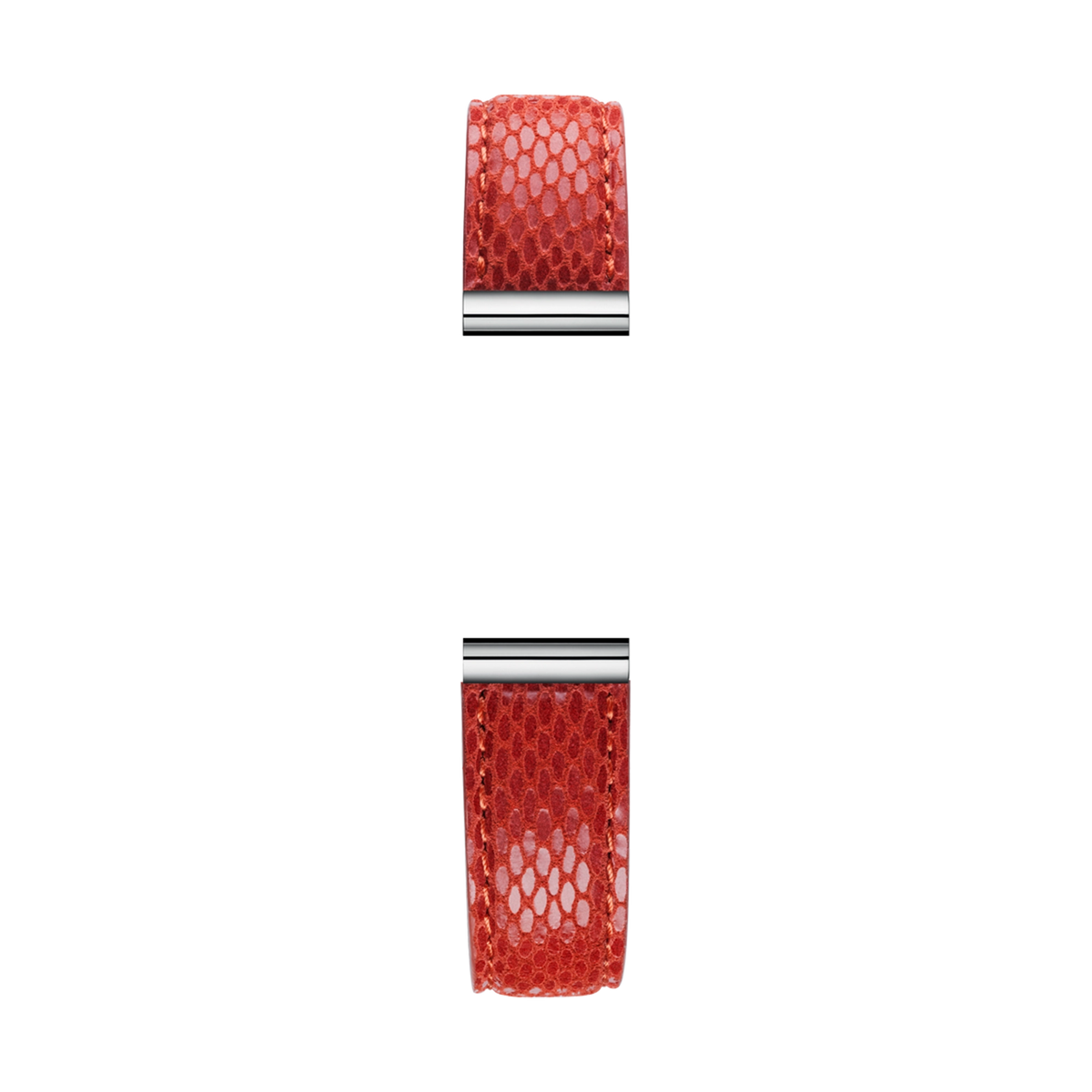 ⁣⁢Brazalete Antarès sencillo en piel roja⁤⁣