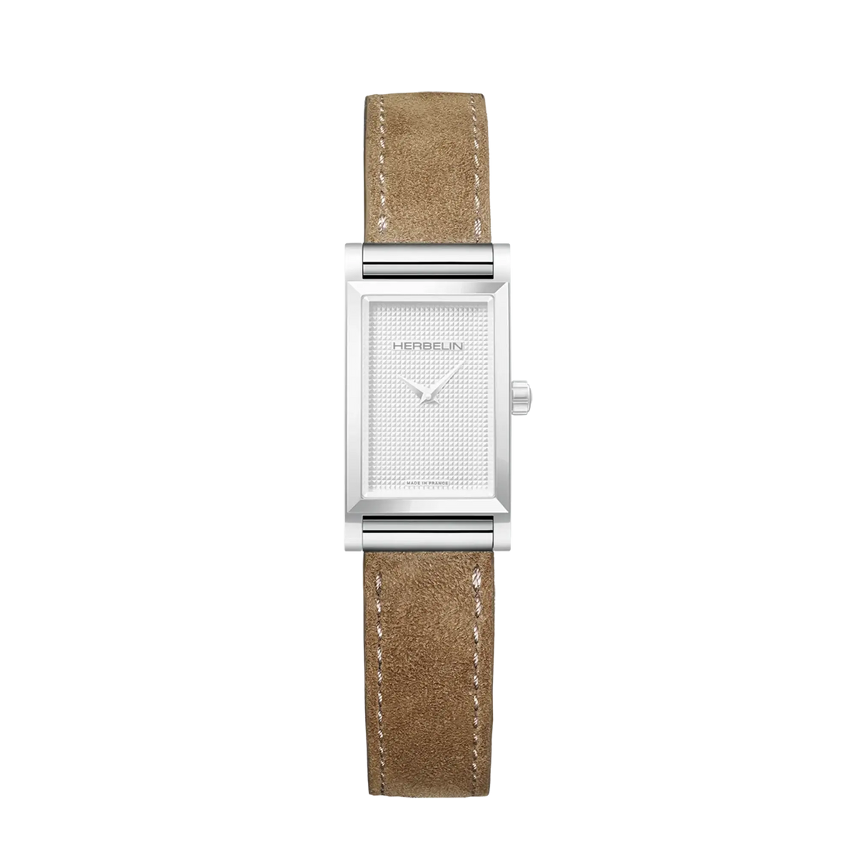 ⁣⁢Brazalete Antarès simple en ante camel⁤⁣