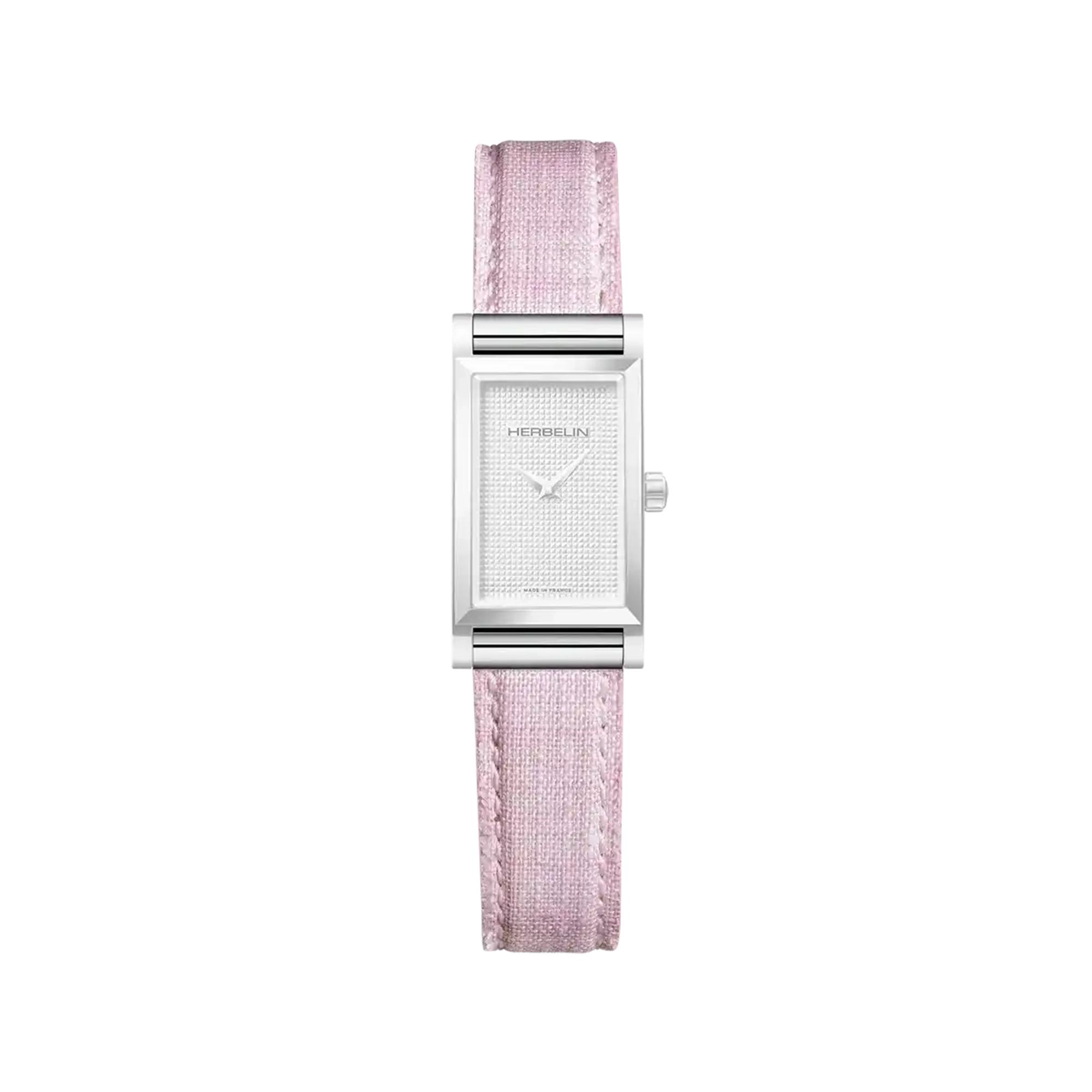 Bracelet Antarès simple en lin rose