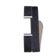 ANTARÈS - BRACELET DOUBLE - ANTHRACITE