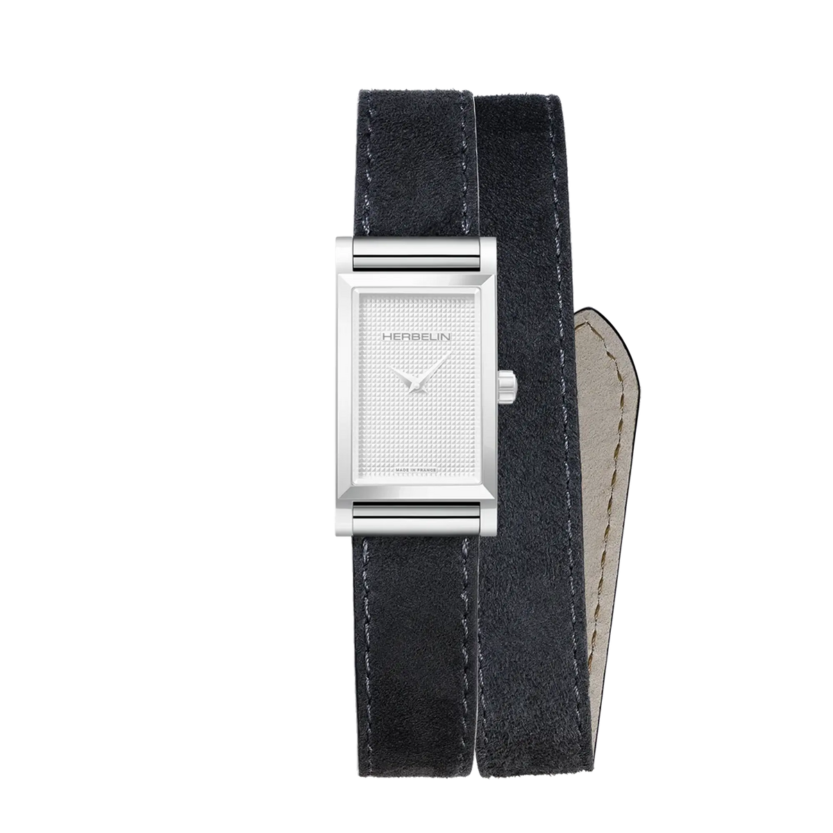 ⁣⁢Bracciale Antarès doppio in pelle⁤⁣