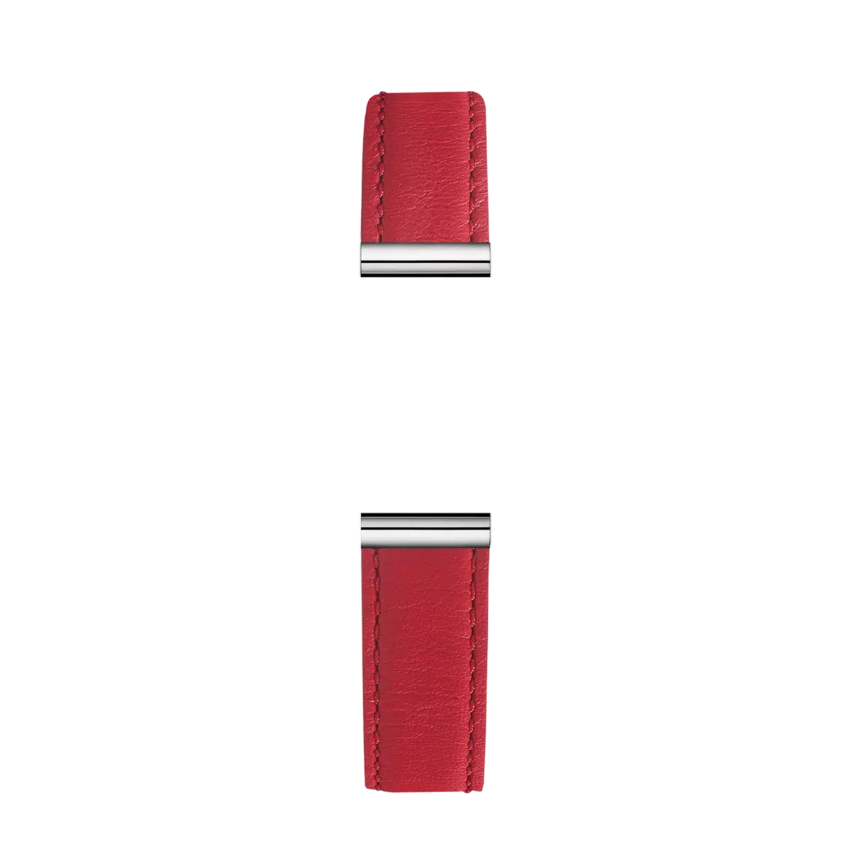 ⁣⁢Brazalete Antarès sencillo en piel roja⁤⁣