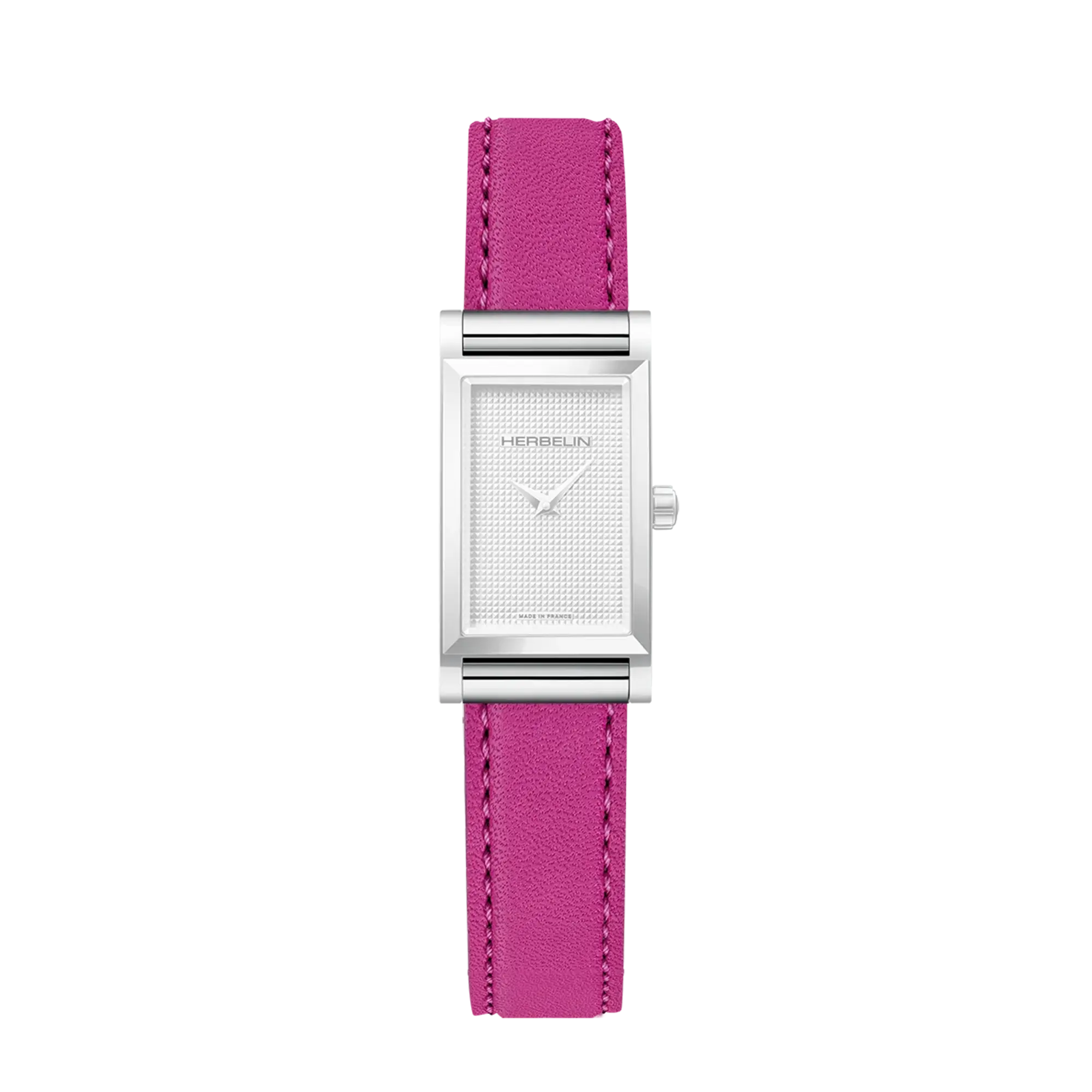 Bracelet Antarès simple en cuir rose