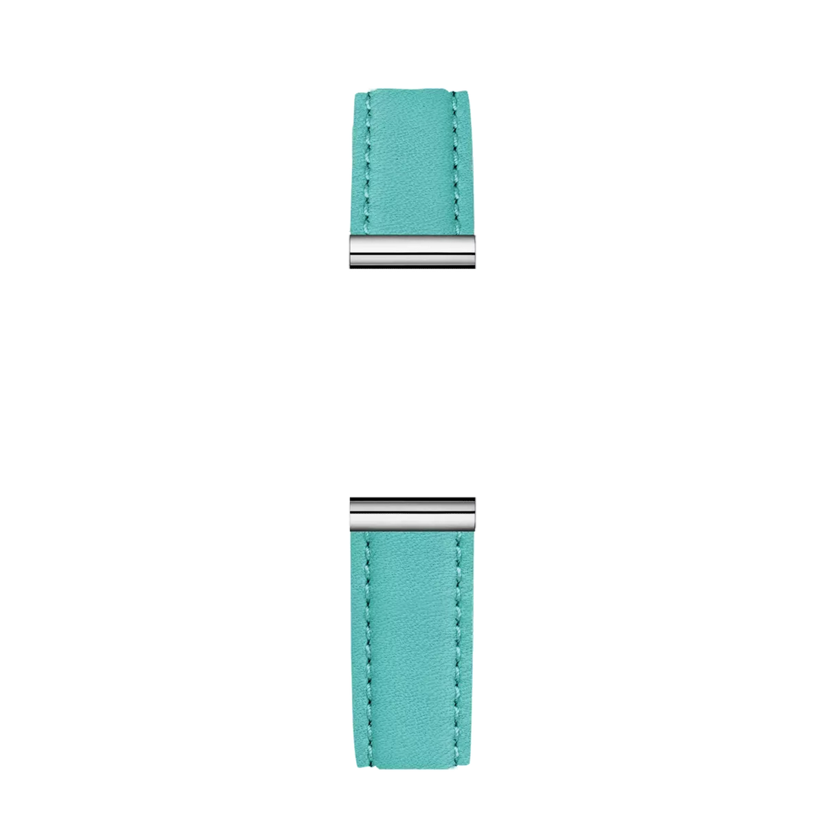 ⁣⁢Antarès simple strap in blue leather⁤⁣