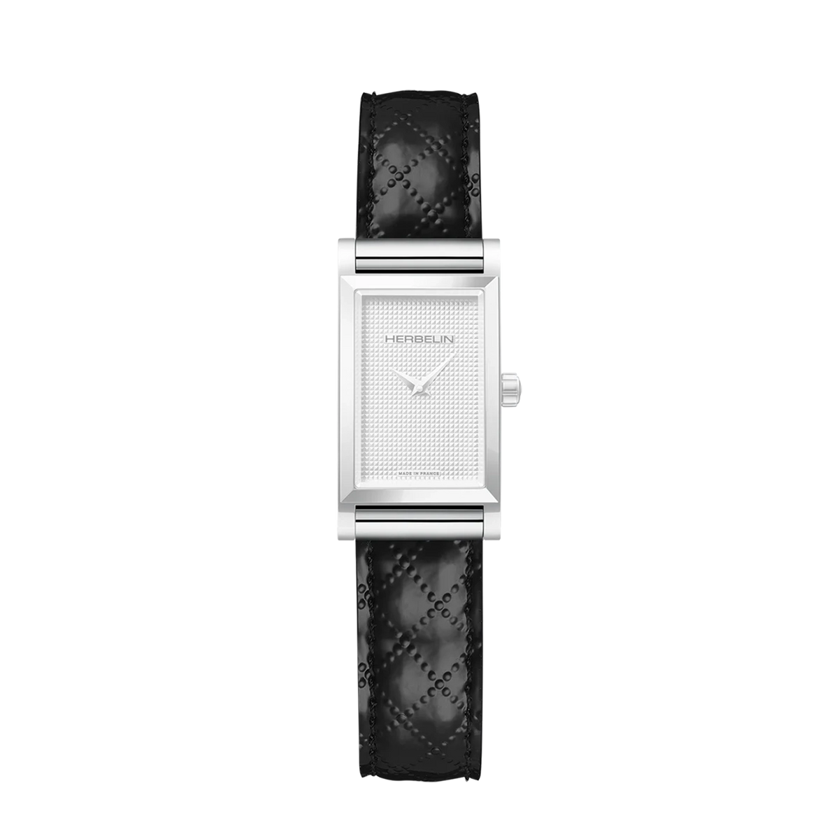 ⁣⁢Pulsera Antarès sencilla de piel negra⁤⁣