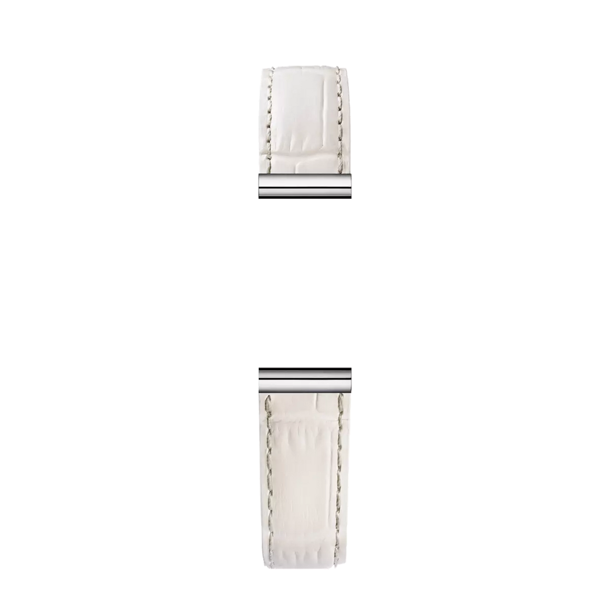 ⁣⁢Bracciale Antarès singolo in pelle effetto coccodrillo beige⁤⁣