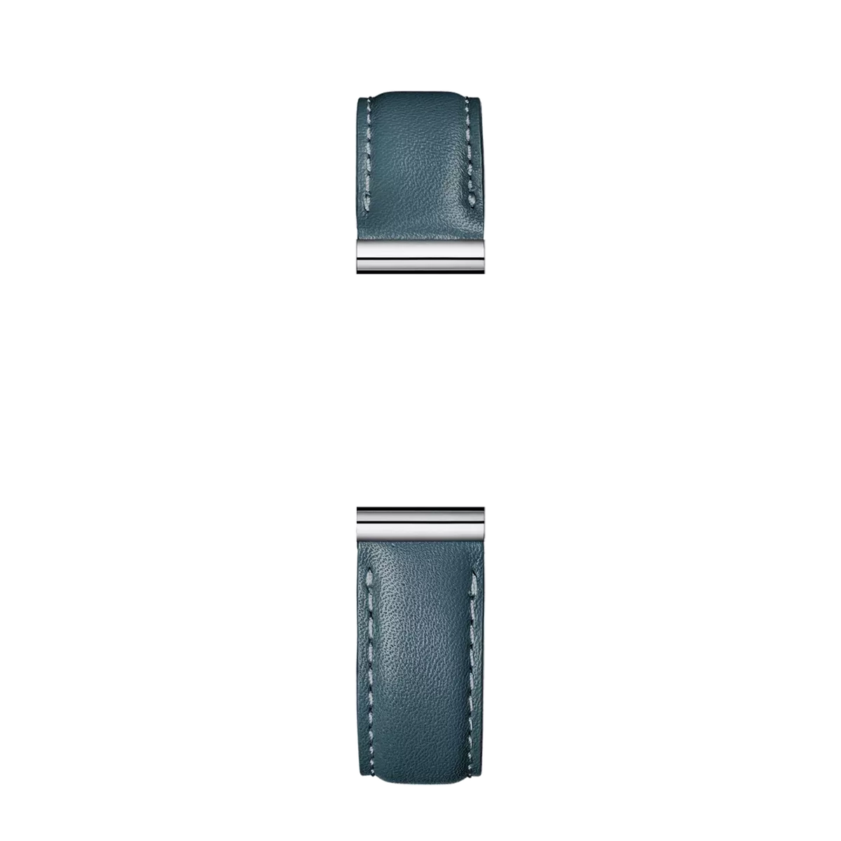 ⁣⁢Brazalete Antarès simple de piel azul⁤⁣