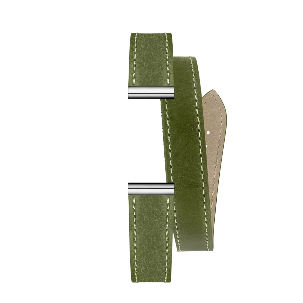 ⁣⁢Brazalete Antarès de piel⁤⁣