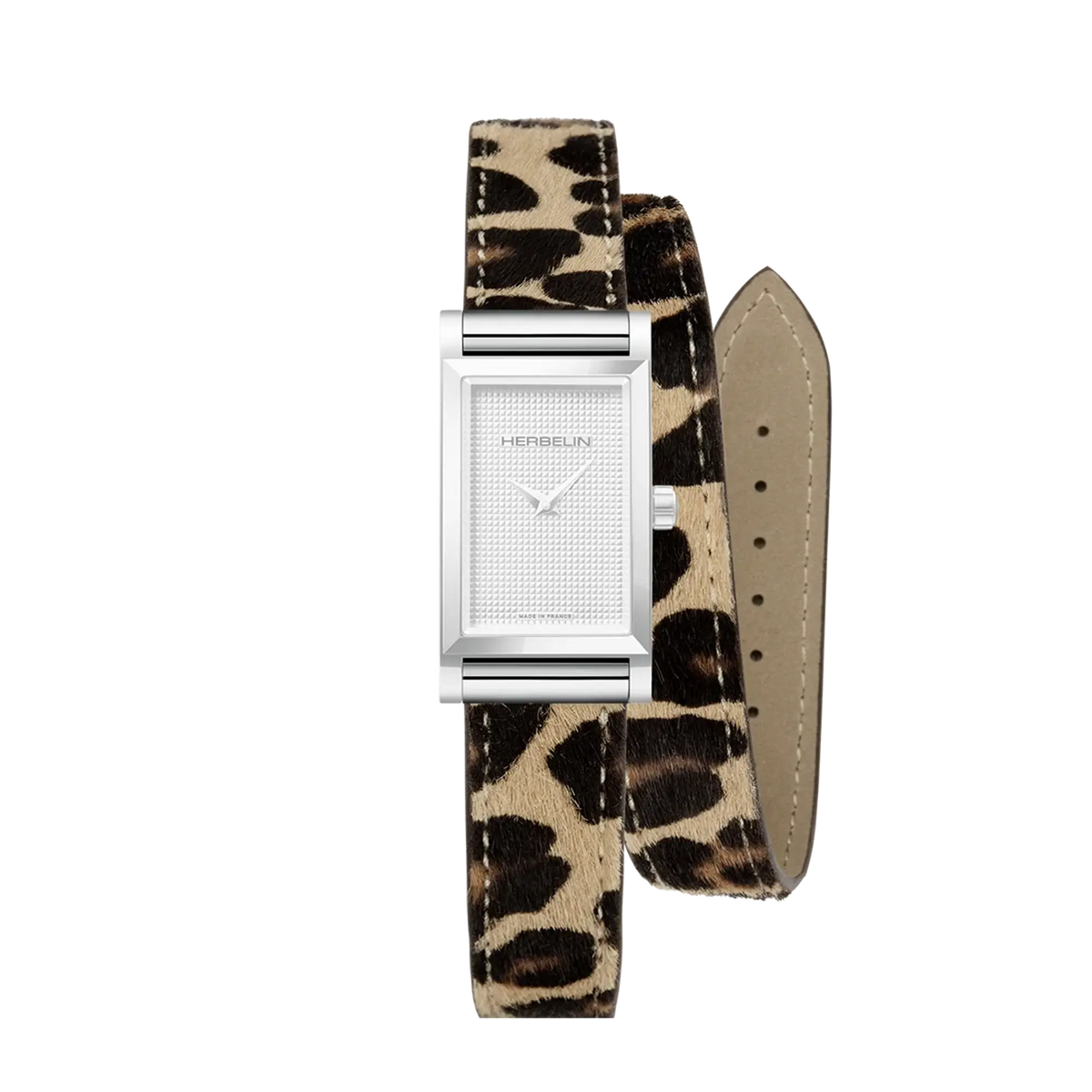⁣⁢Bracciale Antarès doppio in pelle⁤⁣