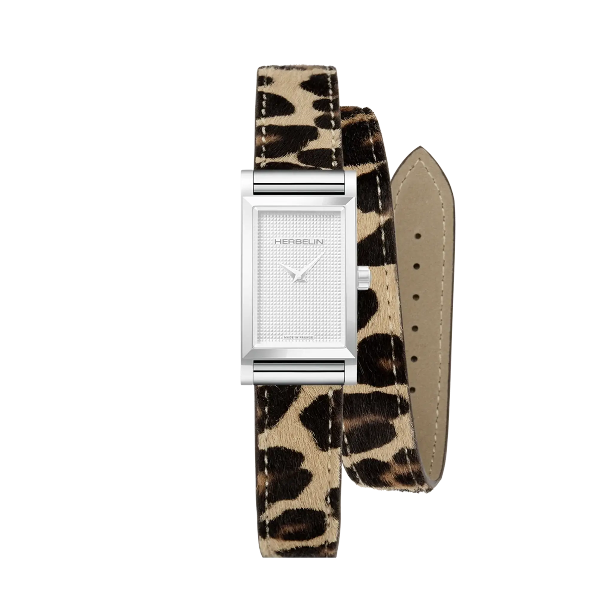 Bracelet Antarès double en cuir