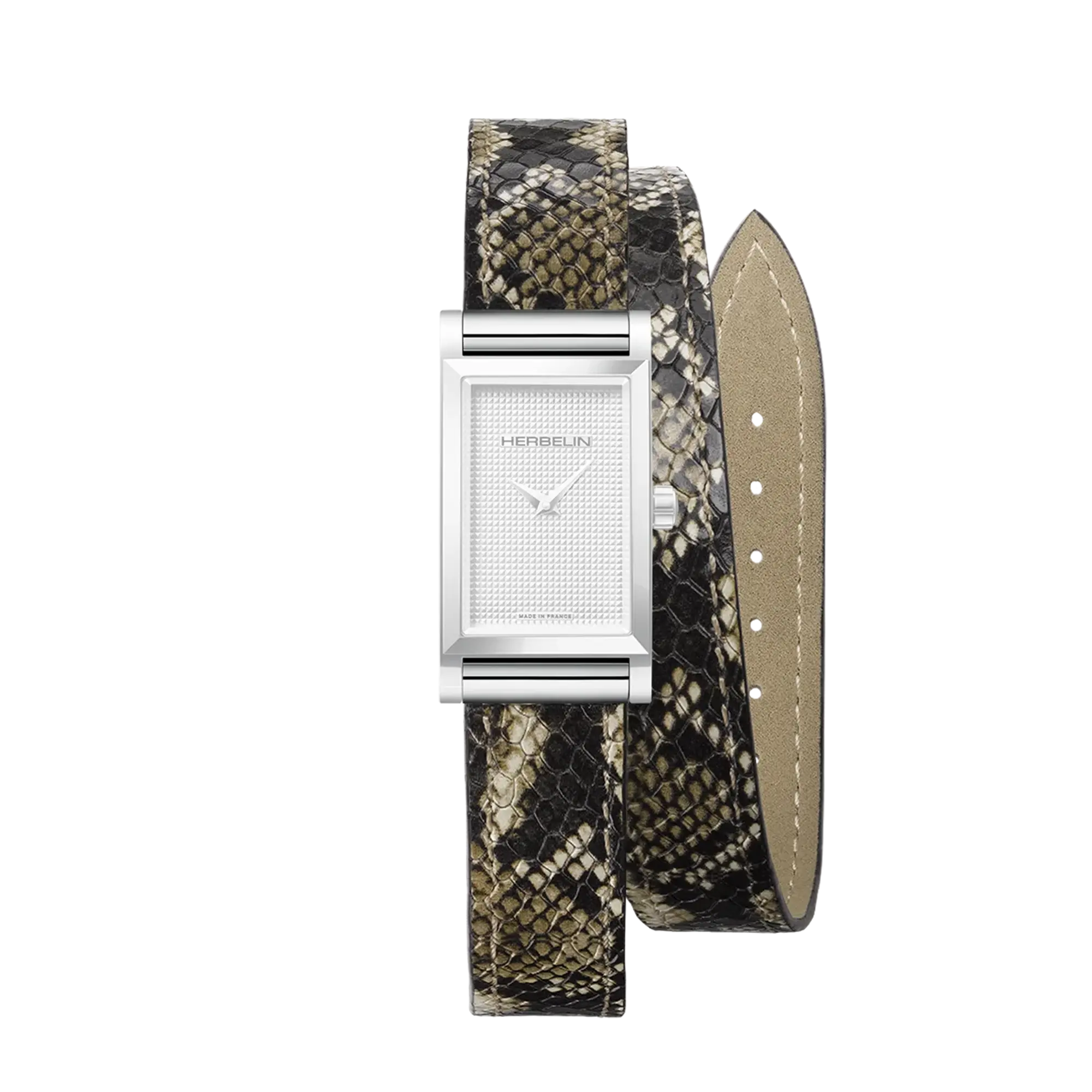 Bracelet Antarès double en cuir