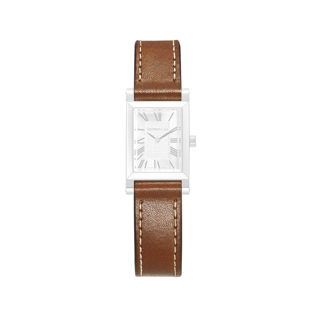 ⁣⁢Bracciale Antarès in pelle color cammello⁤⁣