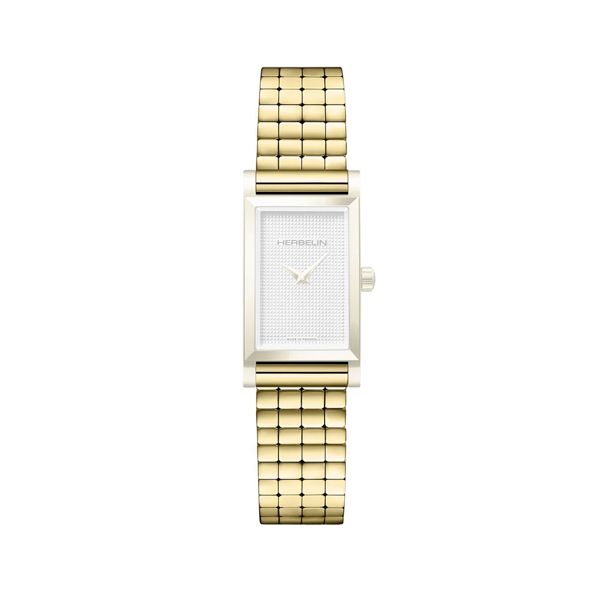 ⁣⁢Bracciale Antarès semplice in acciaio bicolore⁤⁣