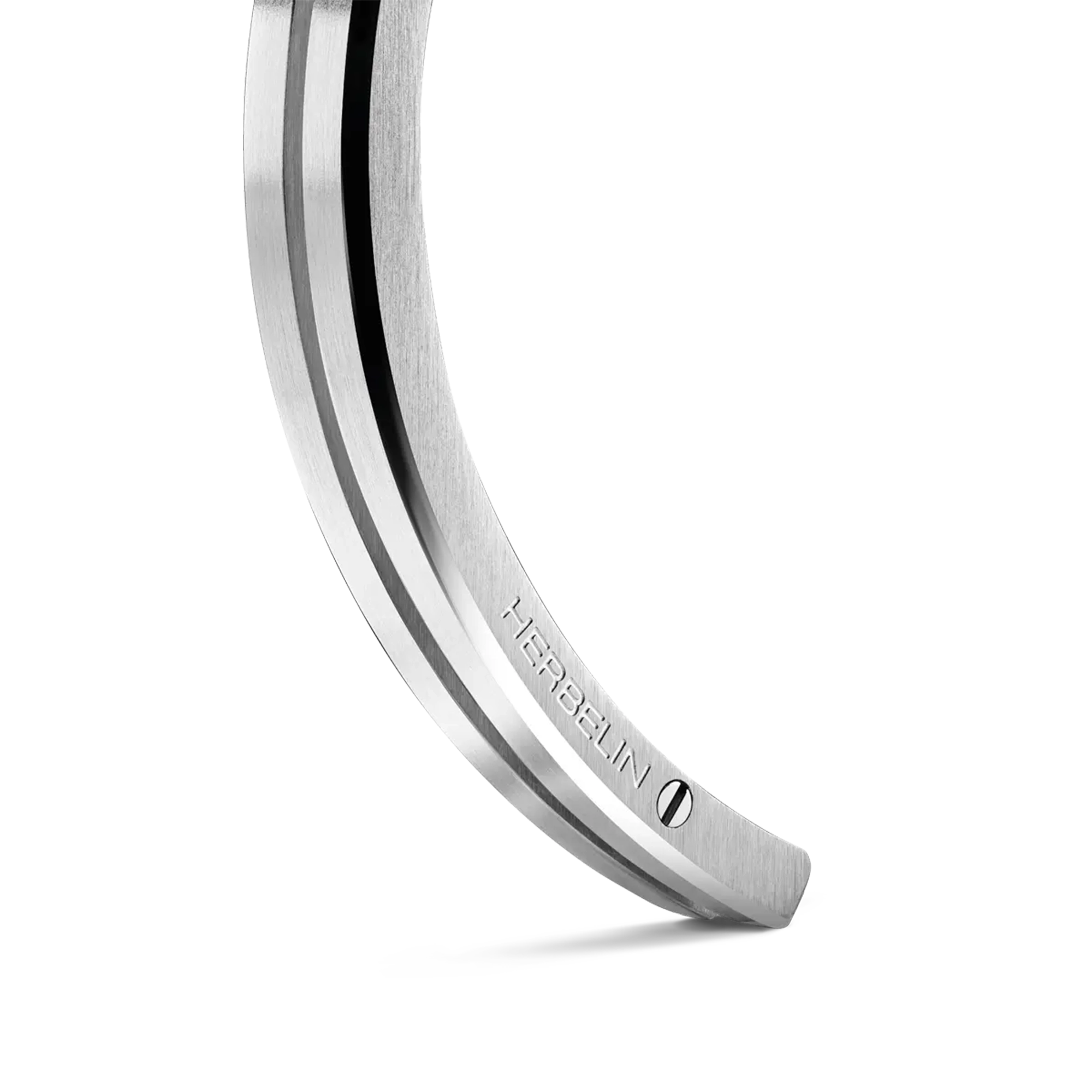 Détail du jonc Newport, acier