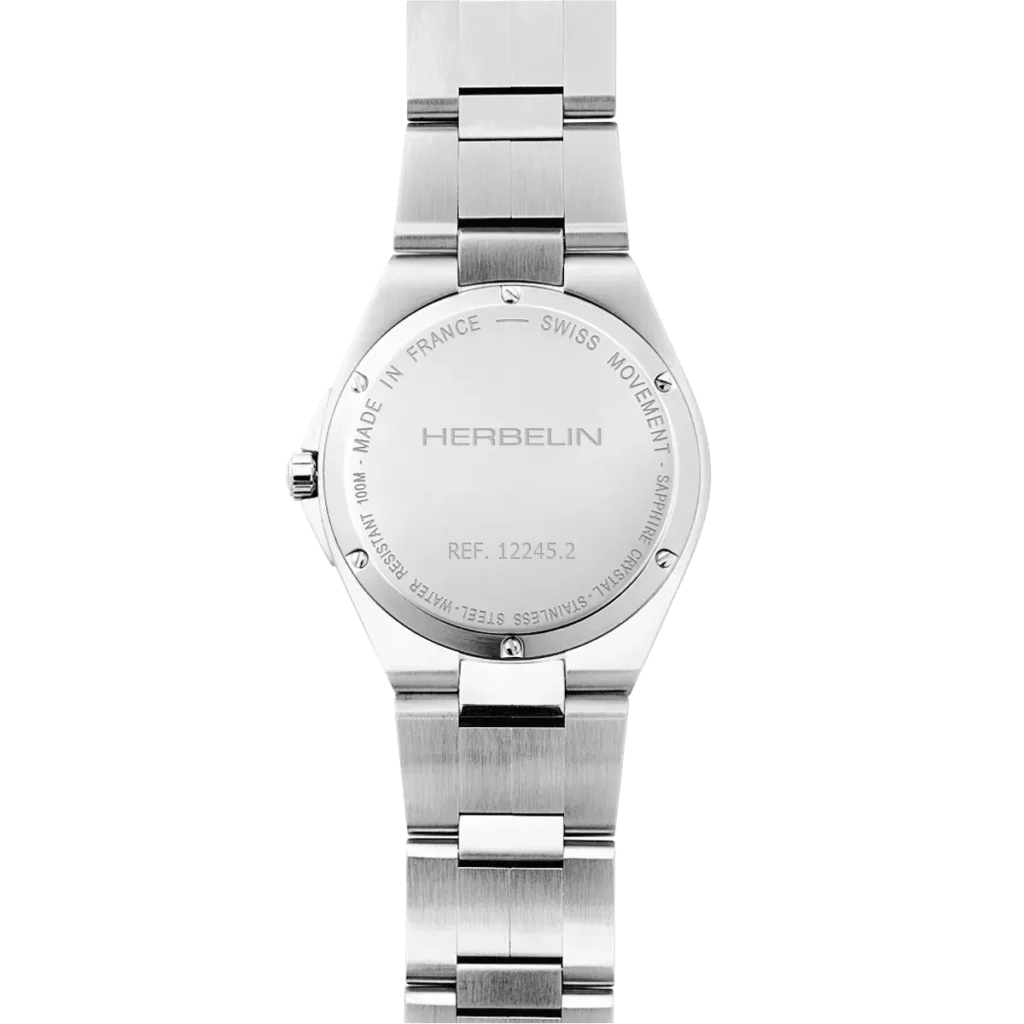 dos montre Herbelin Cap Camarat acier