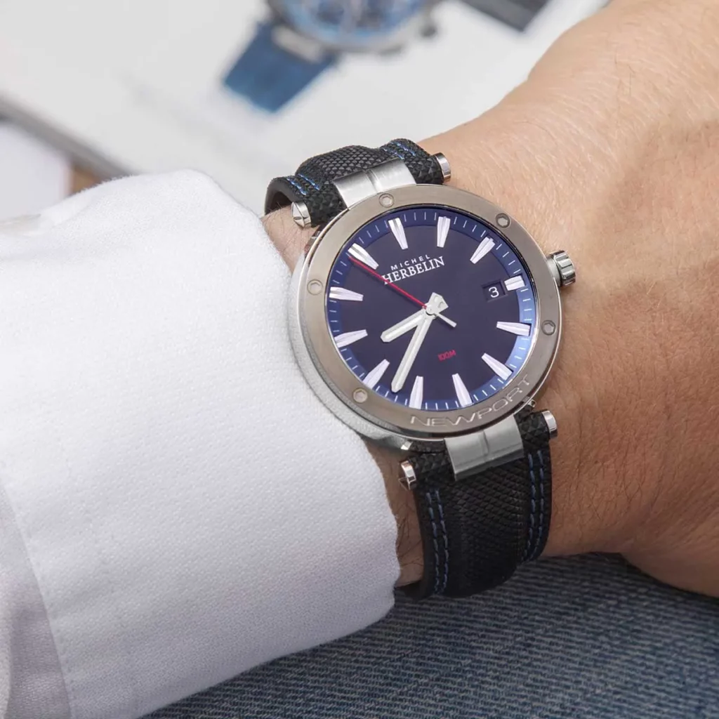 porte montre herbelin newport homme