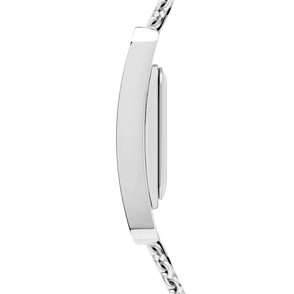 profil montre herbelin bracelet milanais acier cadran nacre