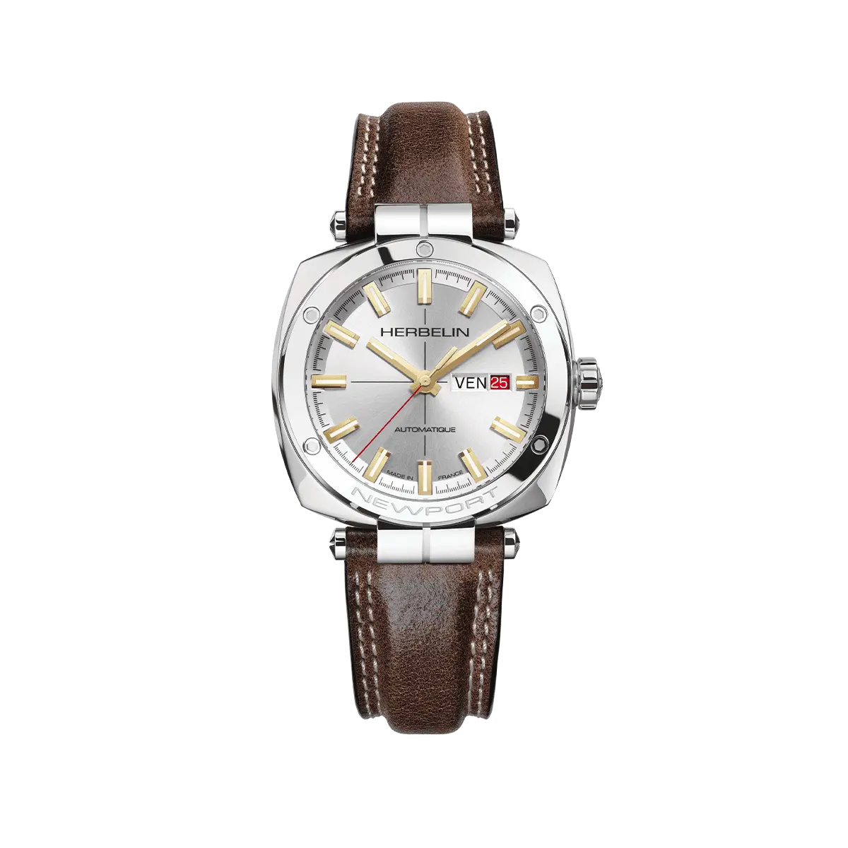 montre herbelin heritage newport homme mouvement automatique