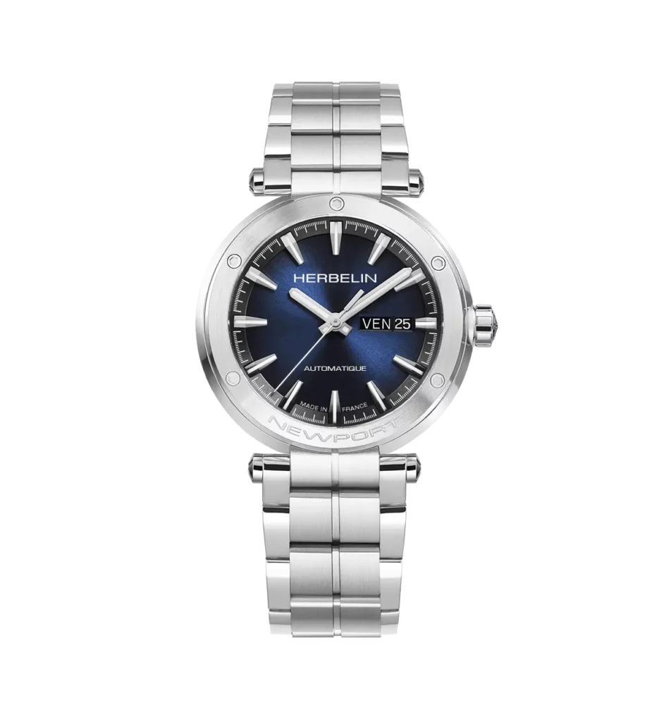 montre herbelin automatique bracelet acier homme