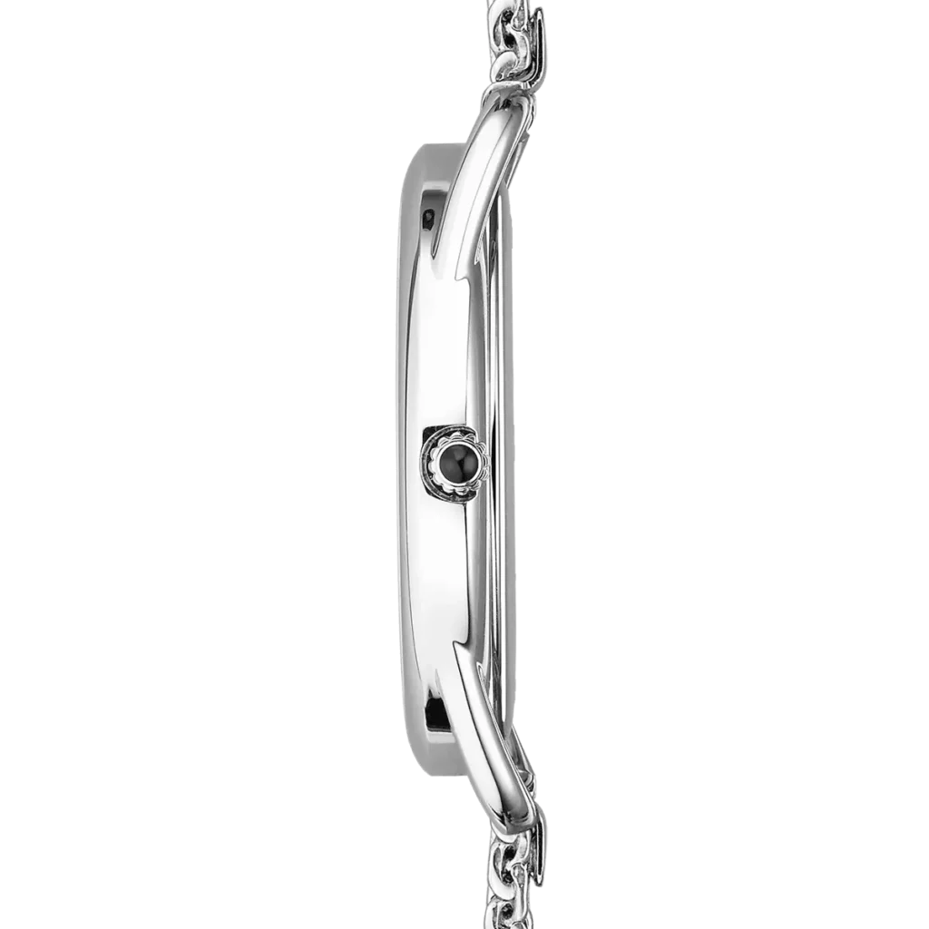 profil montre herbelin bracelet acier milanais femme