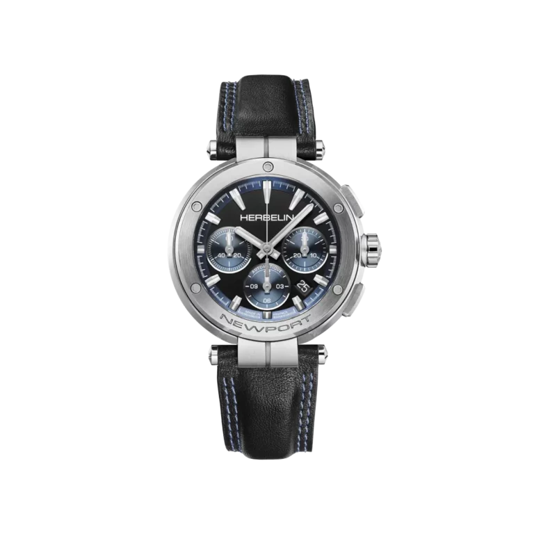 montre herbelin automatique bracelet cuir