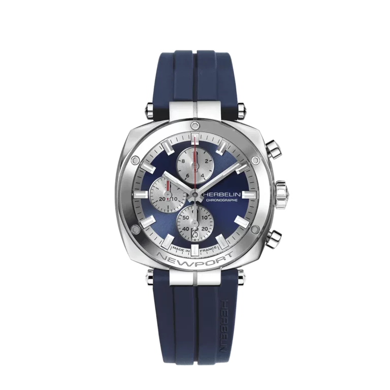 montre herbelin bracelet FKM newport heritage chrono