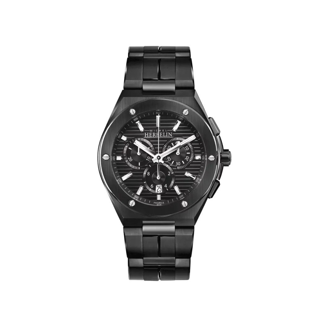 montre Herbelin Cap Camarat black DLC quartz homme