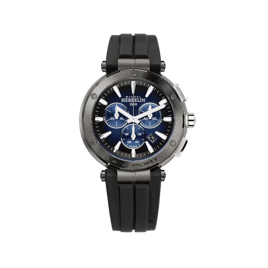 montre herbelin bracelet FKM resistant newport chrono