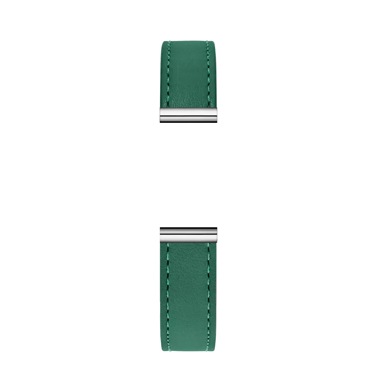 bracelet vert antares cuir herbelin