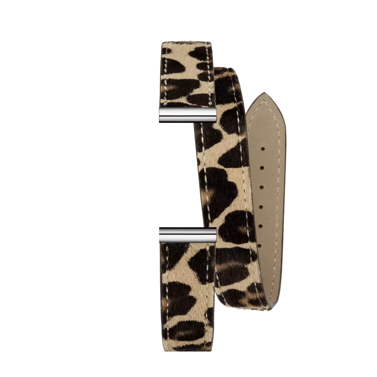 bracelet laniere leopard herbelin antarès