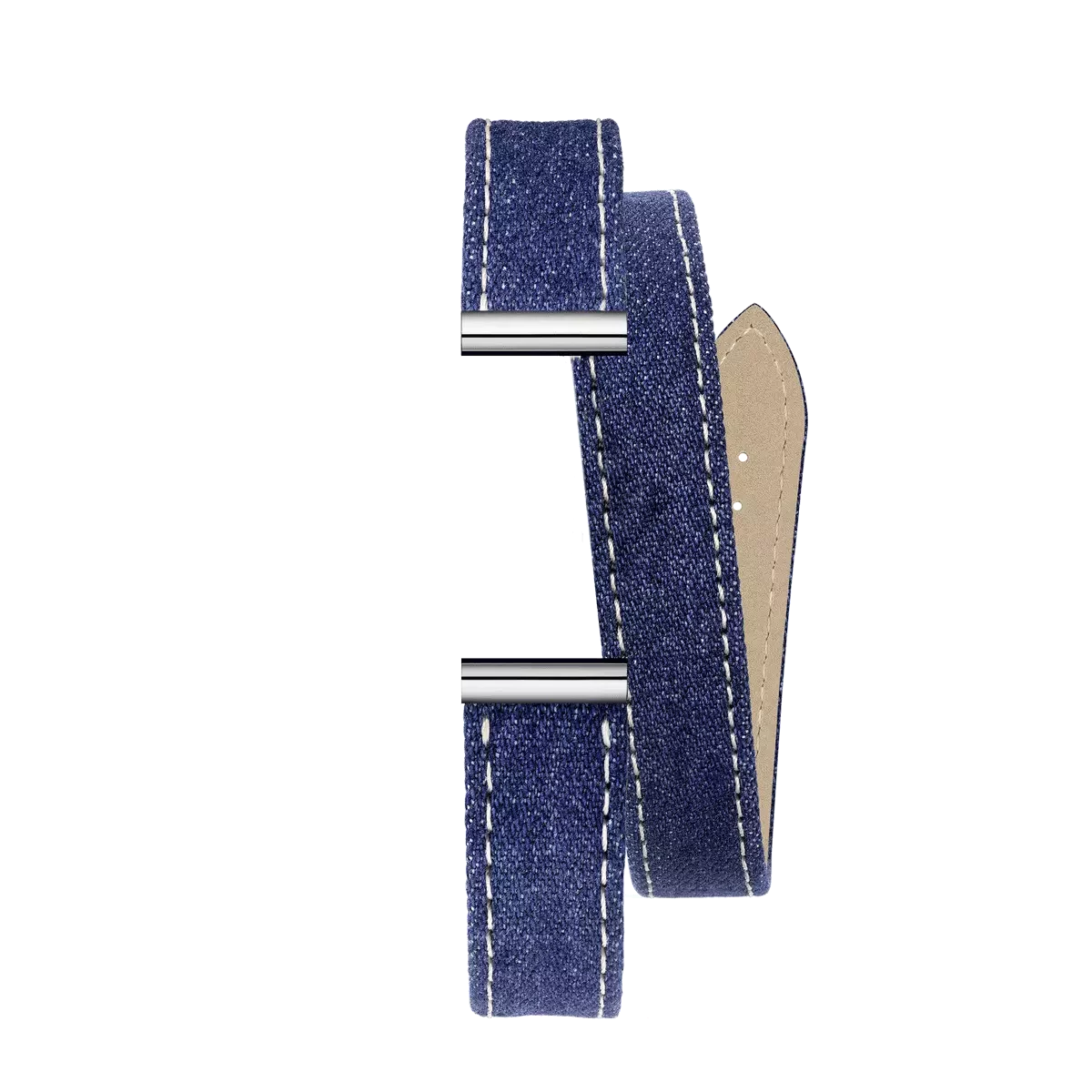 bracelet laniere jean bleu antares herbelin femme montre
