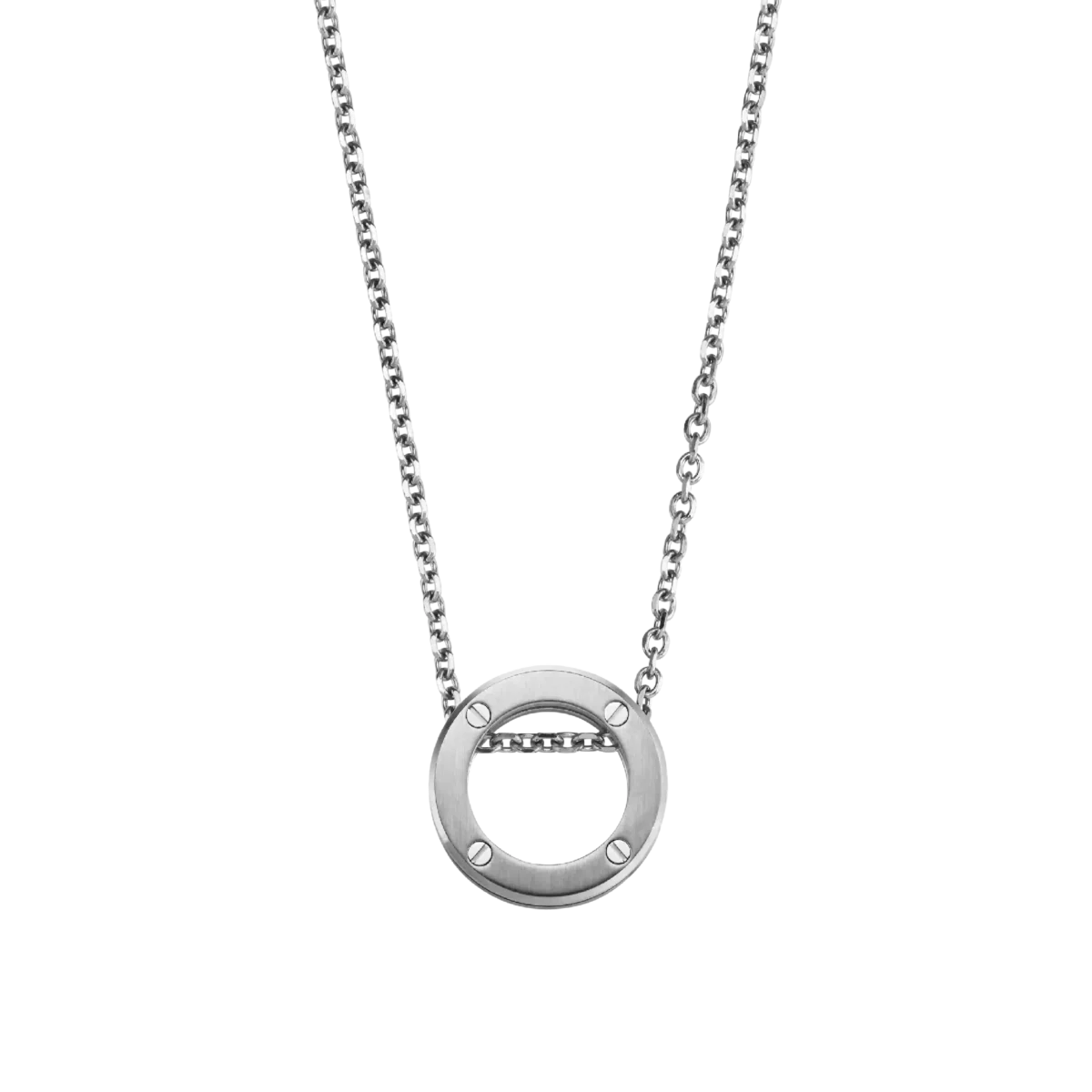 COLLIER NEWPORT DUO - ACIER