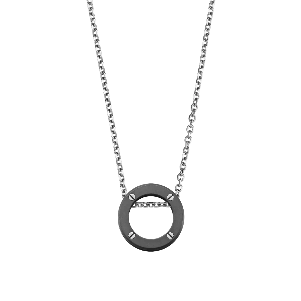 COLLIER NEWPORT DUO - TITANE