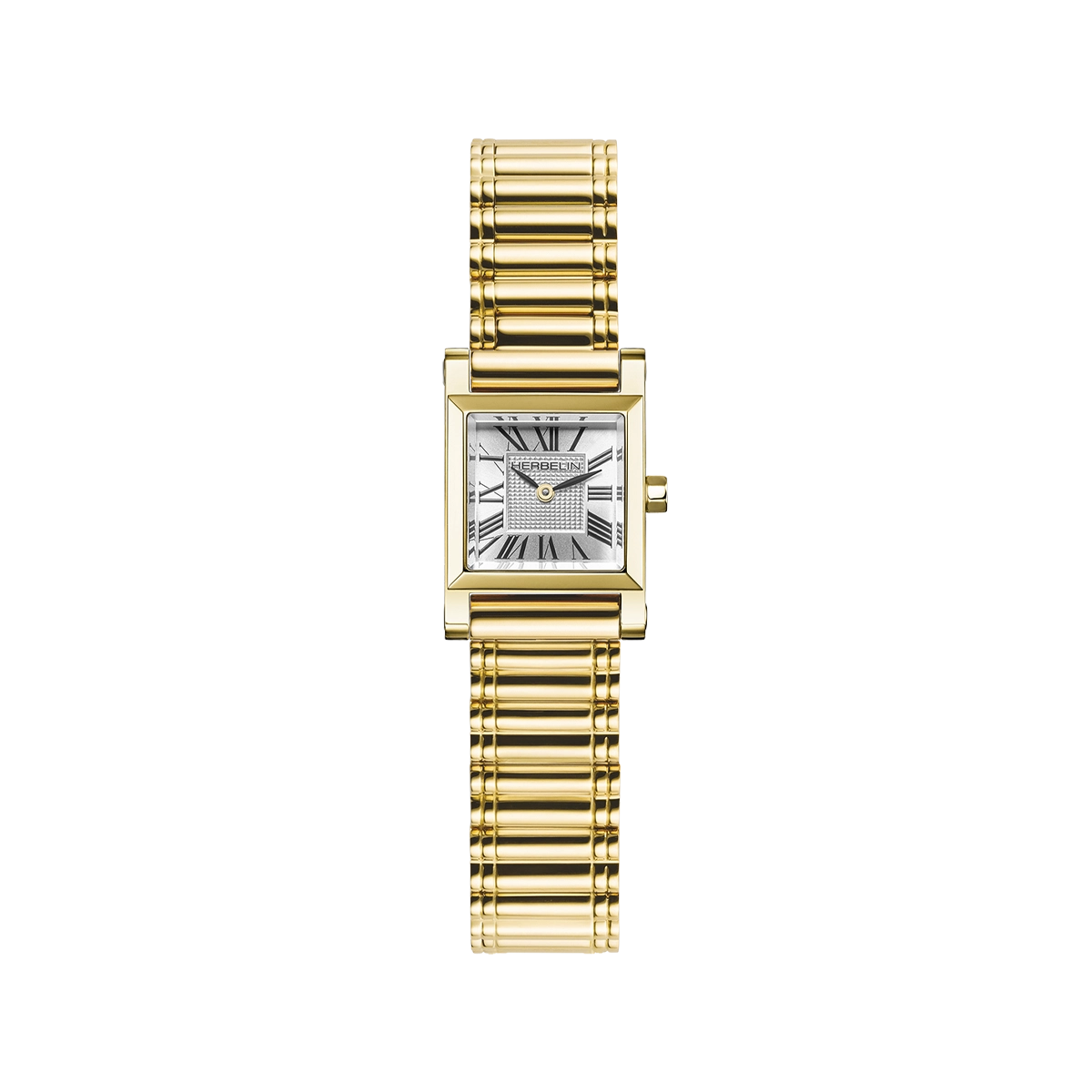 montre quartz femme herbelin pvd or jaune